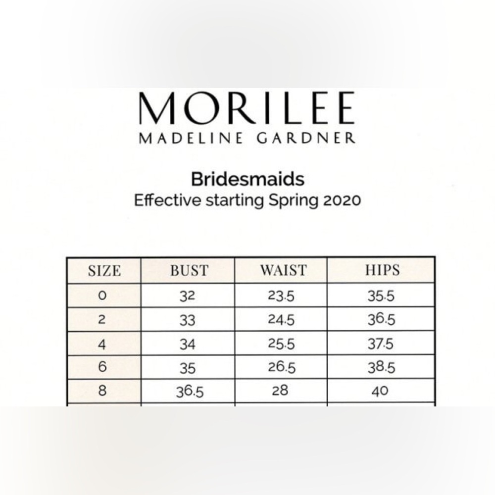 Mori Lee Chiffon Bridesmaid Dress with Ruched Bodice - Picture 6 of 6